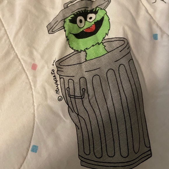 Vintage Sesame Street Muppets comforter - Picture 2 of 6